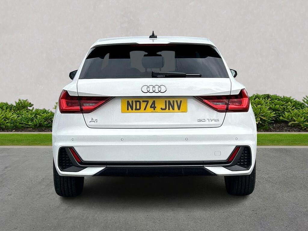 Audi A1 1.0 Tfsi 30 S Line Sportback S Tronic E ND74JNV White #4