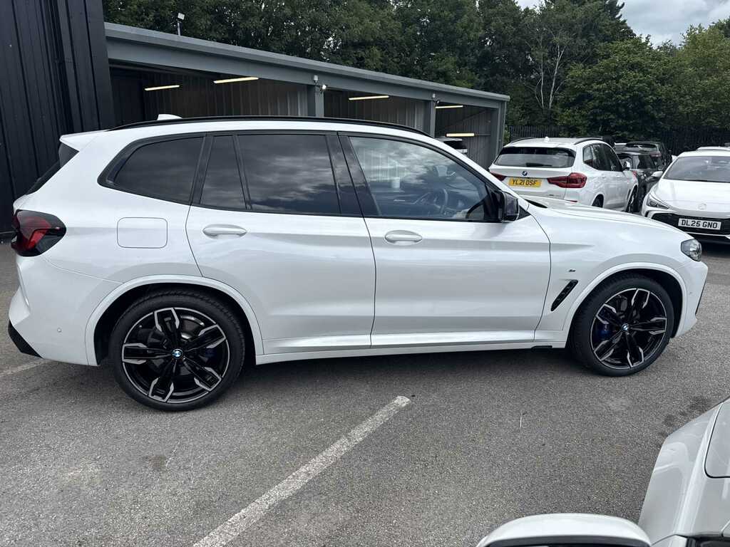 BMW X3 Xdrive M40i Mht White #3