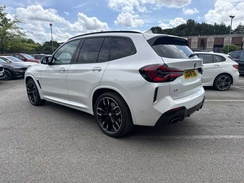 BMW X3 Xdrive M40i Mht White #2