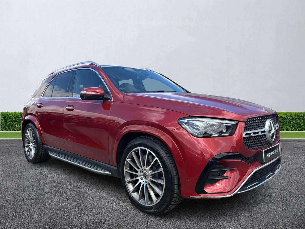 Mercedes-Benz GLE Class Gle 450D 4Matic Amg Line Prem 9G-tronic 7 St Red