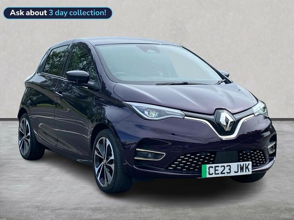 Renault Zoe R135 Ev50 52Kwh Iconic Hatchback Purple