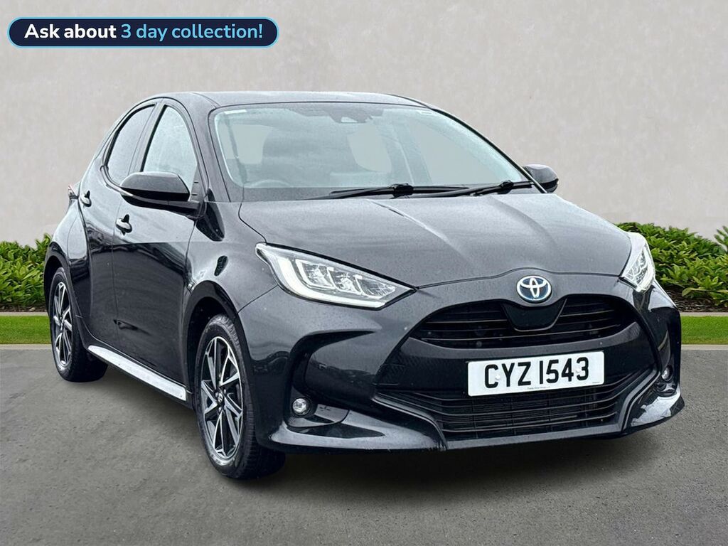 Toyota Yaris 1.5 Vvt-h Design Hatchback Hybrid E-cvt Black