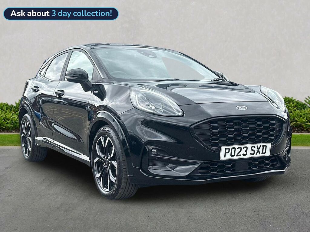 Ford Puma 1.0T Ecoboost Mhev St-line X Suv Hybrid Black