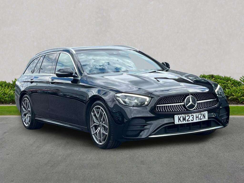 Mercedes-Benz E Class E220d 200 Amg Line Premium 9G-tronic Black