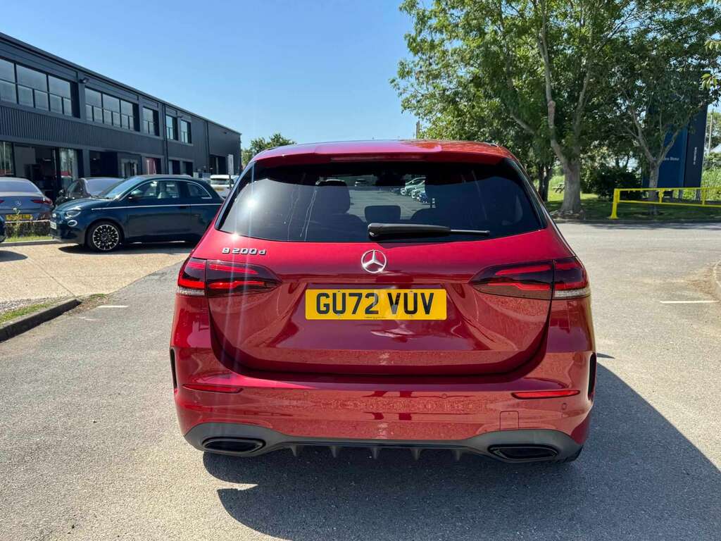 Mercedes-Benz B Class B200d Amg Line Executive Edition Red #6