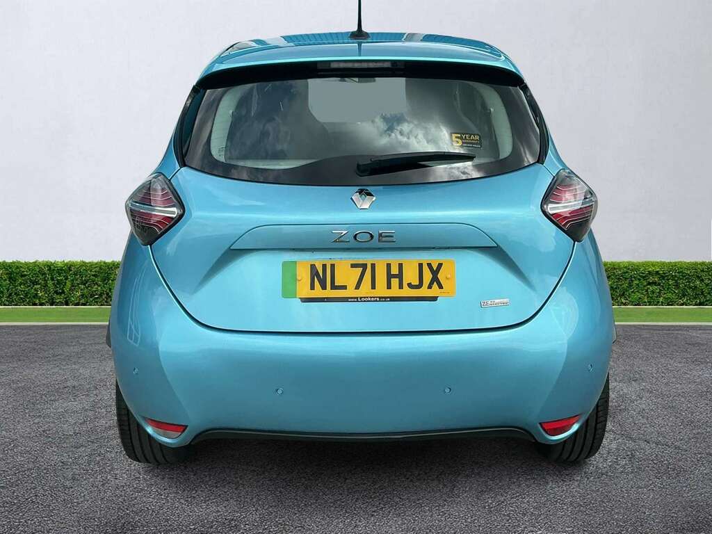 Renault Zoe 80Kw I Iconic R110 50Kwh NL71HJX Blue #4