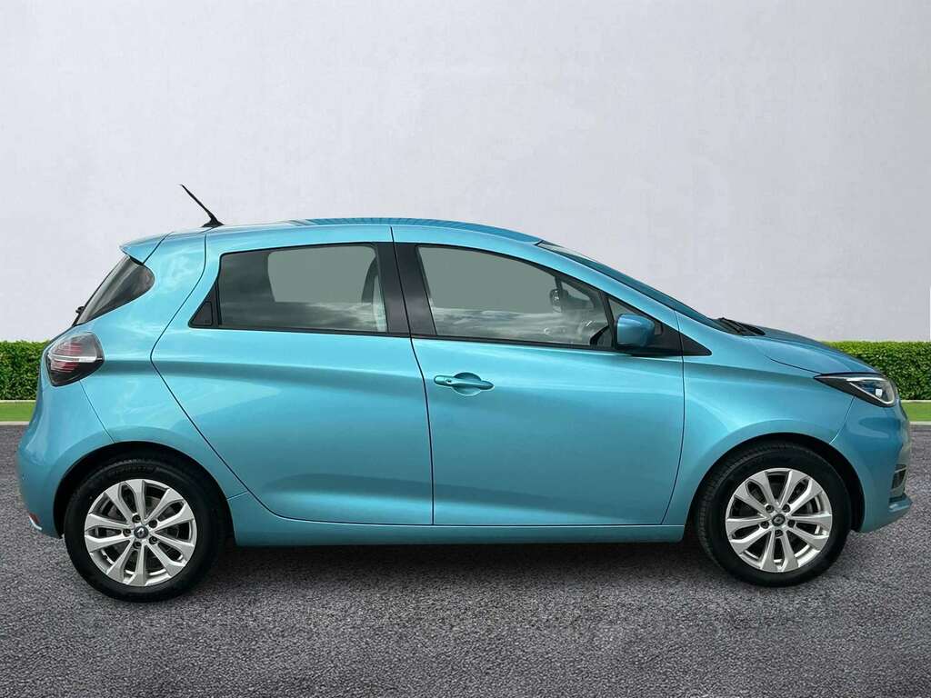 Renault Zoe 80Kw I Iconic R110 50Kwh NL71HJX Blue #3