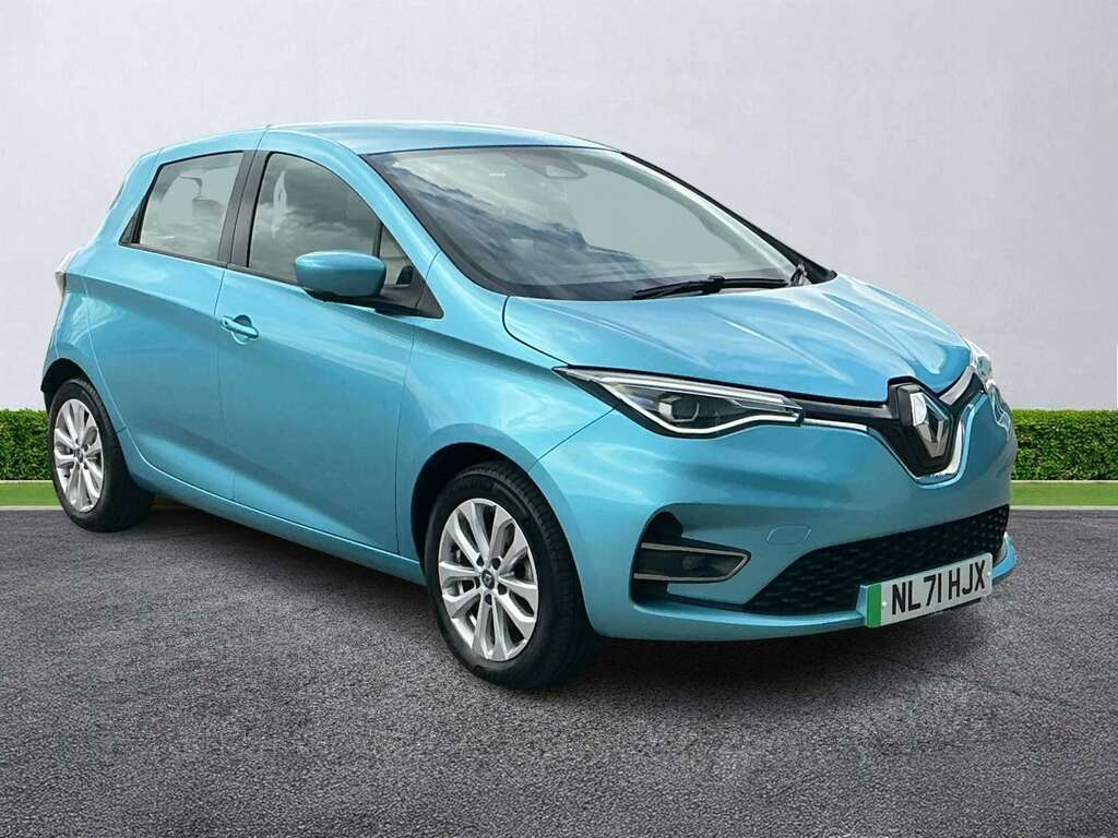 Renault Zoe 80Kw I Iconic R110 50Kwh NL71HJX Blue