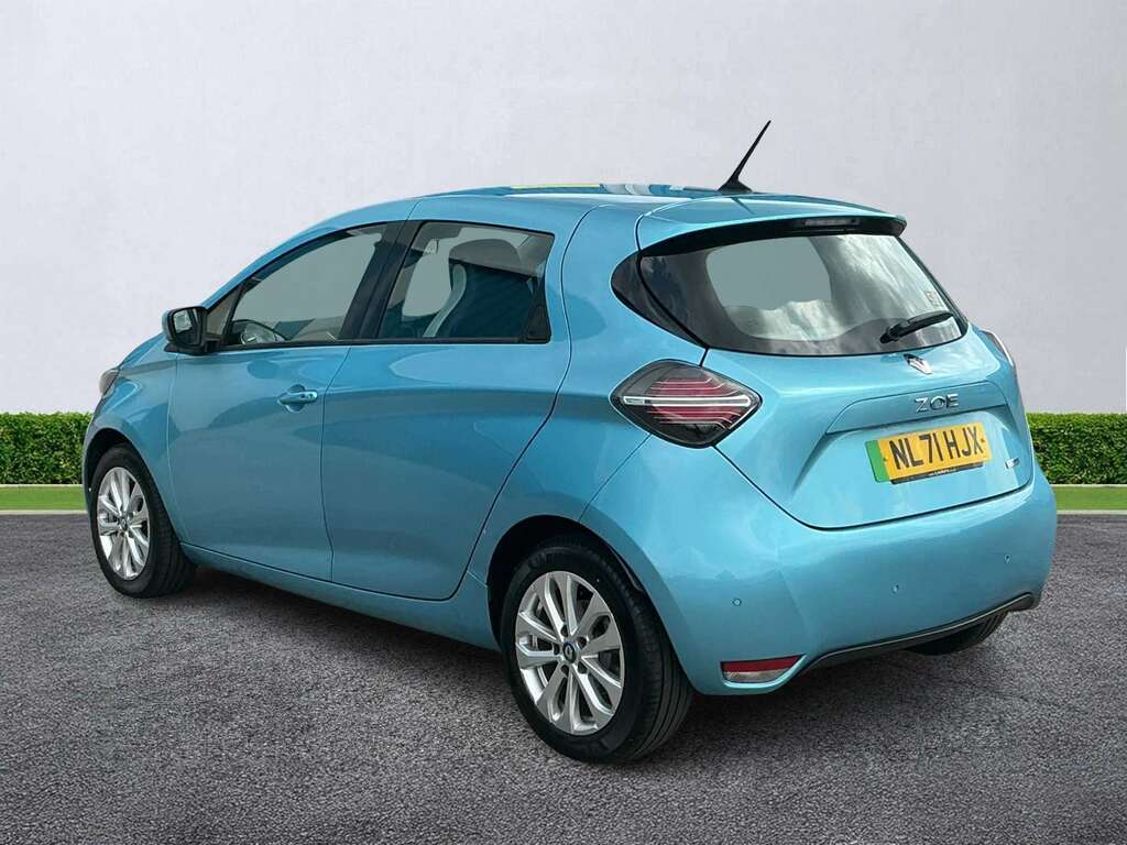 Renault Zoe 80Kw I Iconic R110 50Kwh NL71HJX Blue #2