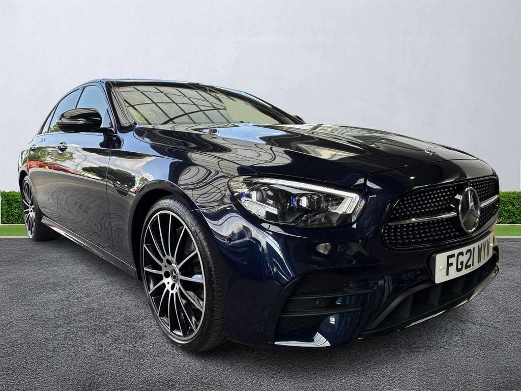 Mercedes-Benz E Class E220d Amg Line Night Edition Prem 9G-tronic Blue