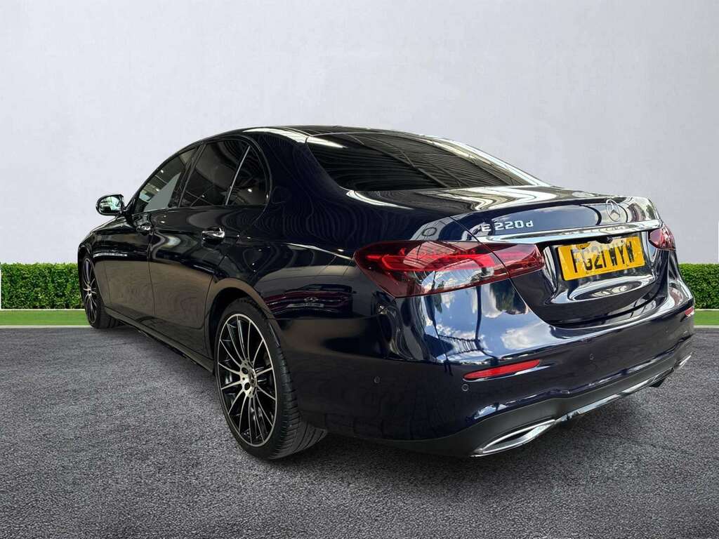 Mercedes-Benz E Class E220d Amg Line Night Edition Prem 9G-tronic FG21WYW Blue #2