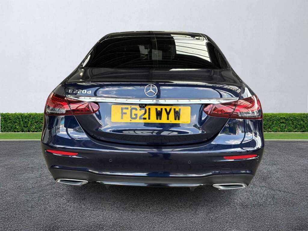 Mercedes-Benz E Class E220d Amg Line Night Edition Prem 9G-tronic FG21WYW Blue #4