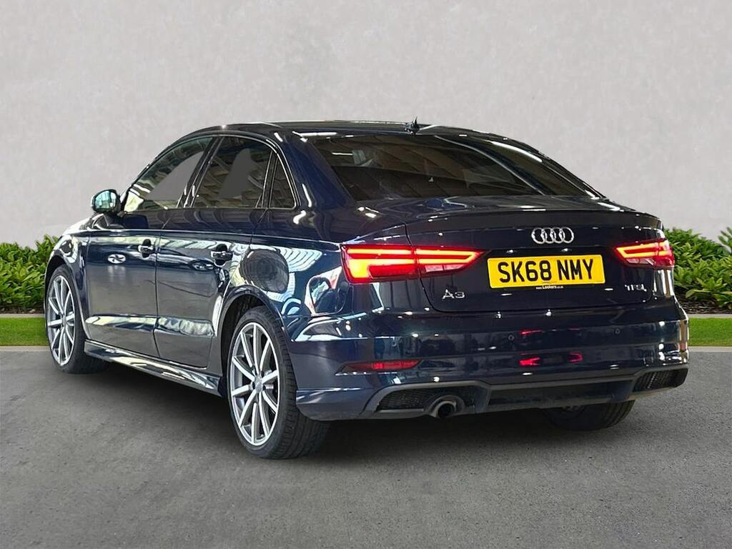 Audi A3 1.0 Tfsi 30 Black Edition Saloon S Tron Blue #2