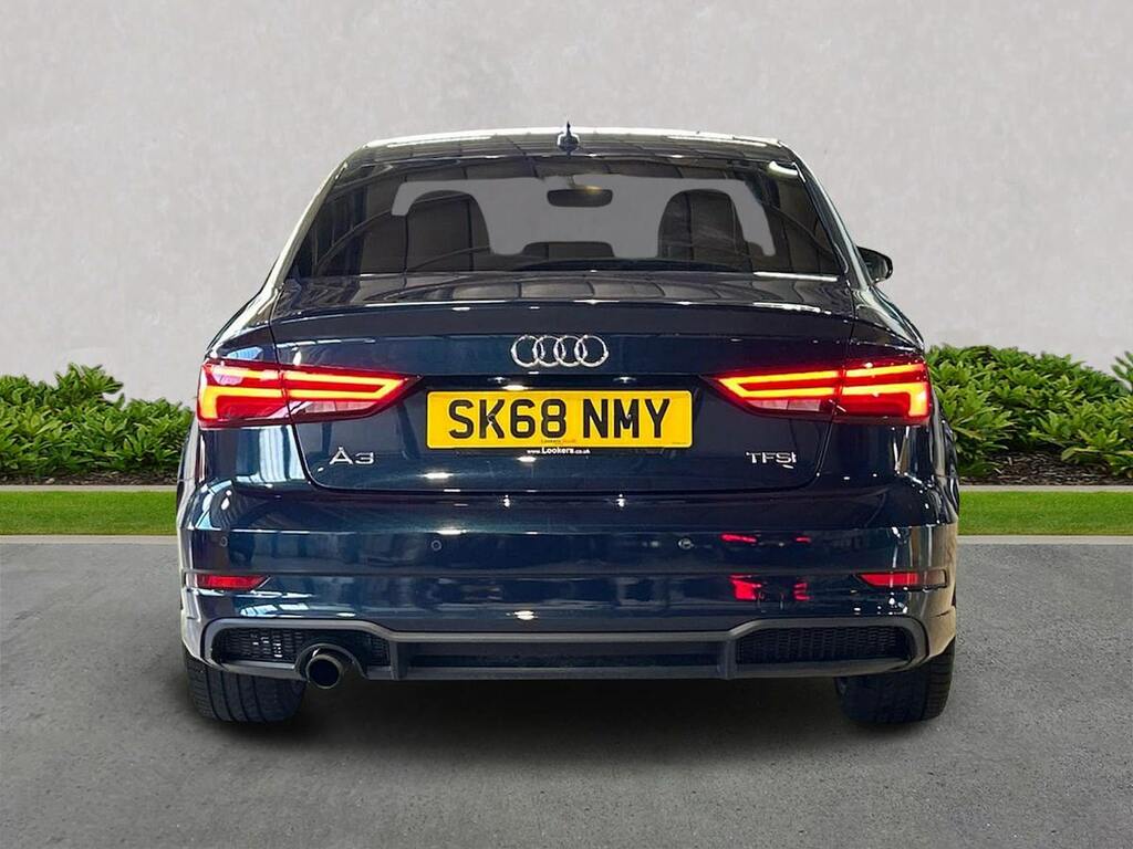 Audi A3 1.0 Tfsi 30 Black Edition Saloon S Tron Blue #4