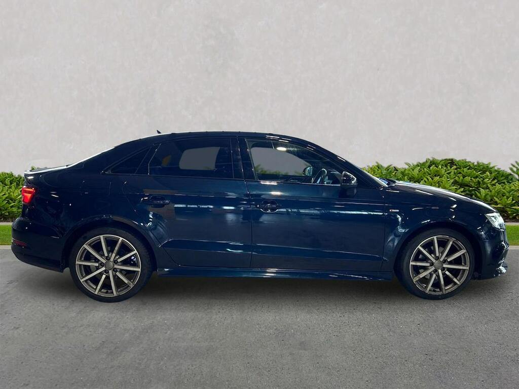 Audi A3 1.0 Tfsi 30 Black Edition Saloon S Tron Blue #3