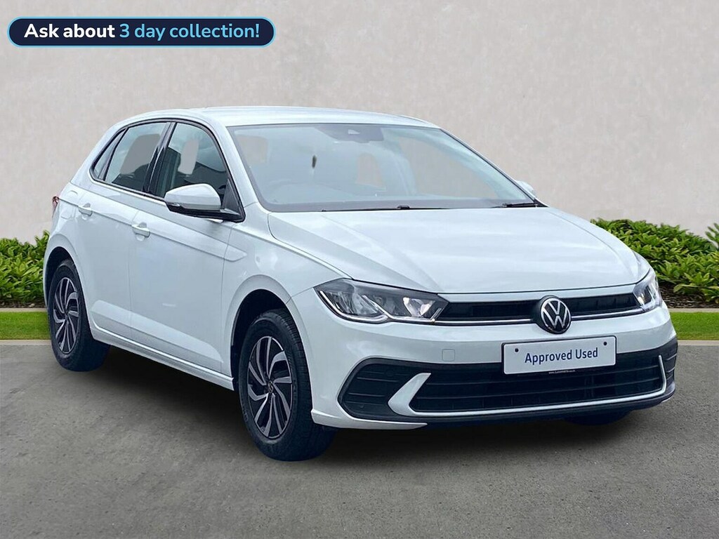 Volkswagen Polo 1.0 Tsi Life Hatchback Dsg Euro 6 Ss GK25DHD White
