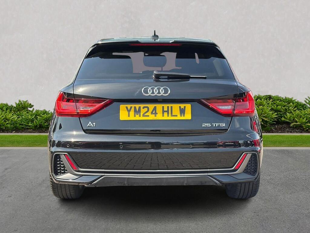 Audi A1 25 Tfsi S Line S Tronic Tech Pack YM24HLW Black #4