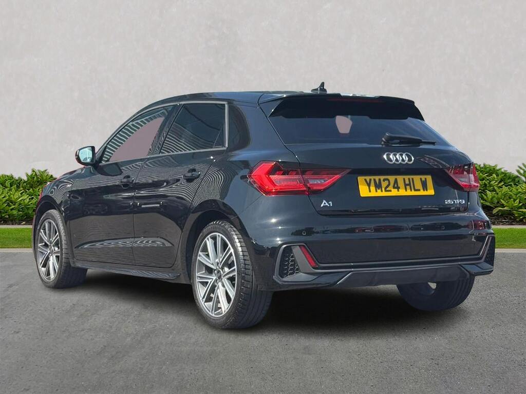 Audi A1 25 Tfsi S Line S Tronic Tech Pack YM24HLW Black #2