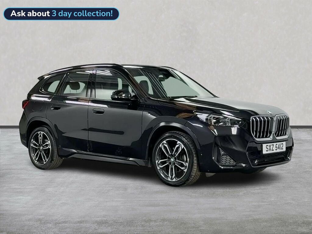BMW X1 2.0 18D M Sport Suv Dct Sdrive Euro 6 Black