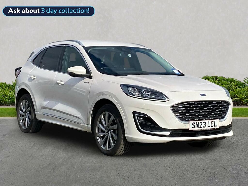 Ford Kuga 2.5H Duratec Vignale Suv Hybrid Cvt Eur White