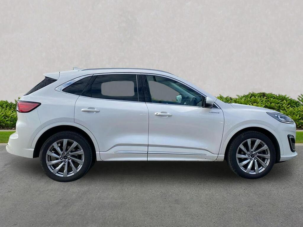 Ford Kuga 2.5H Duratec Vignale Suv Hybrid Cvt Eur SN23LCL White #3