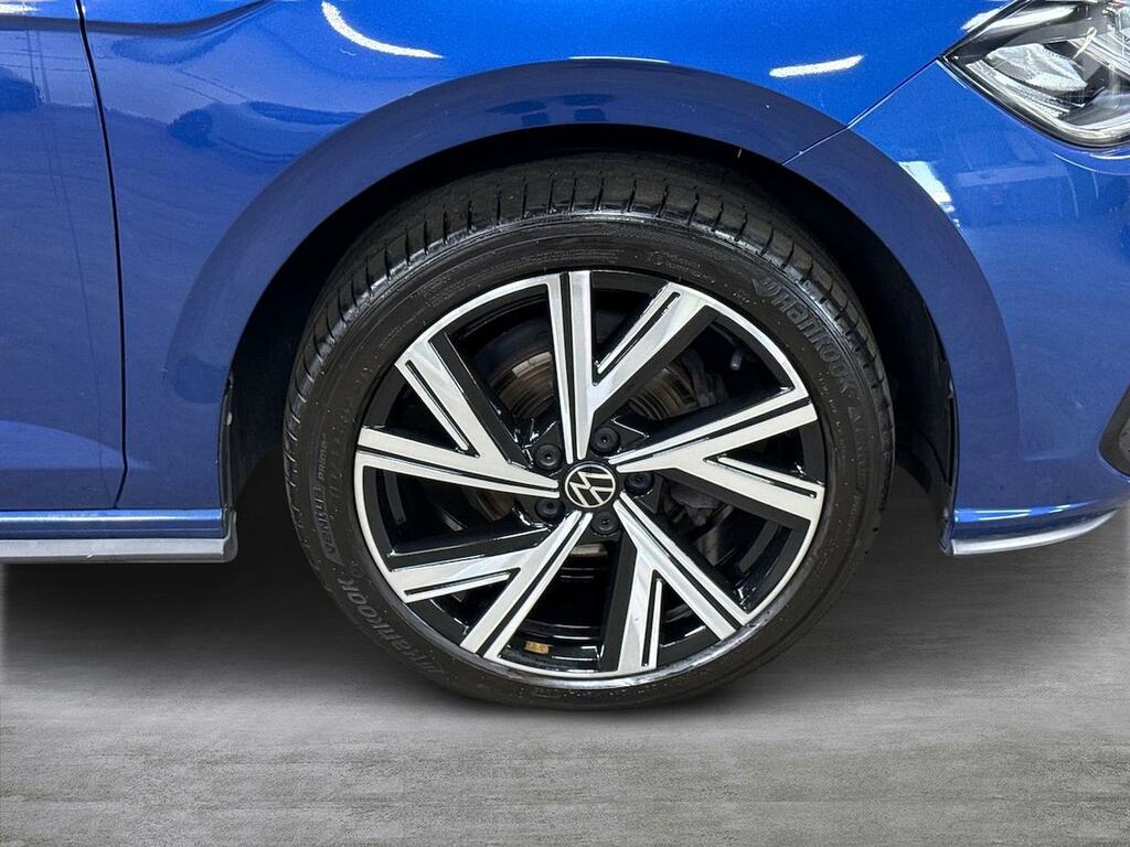 Volkswagen Polo 1.0 Tsi R-line Hatchback Euro 6 AMZ8617 Blue #6