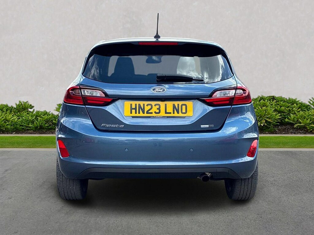 Ford Fiesta 1.0T Ecoboost Mhev Titanium X Hatchback HN23LNO Blue #4