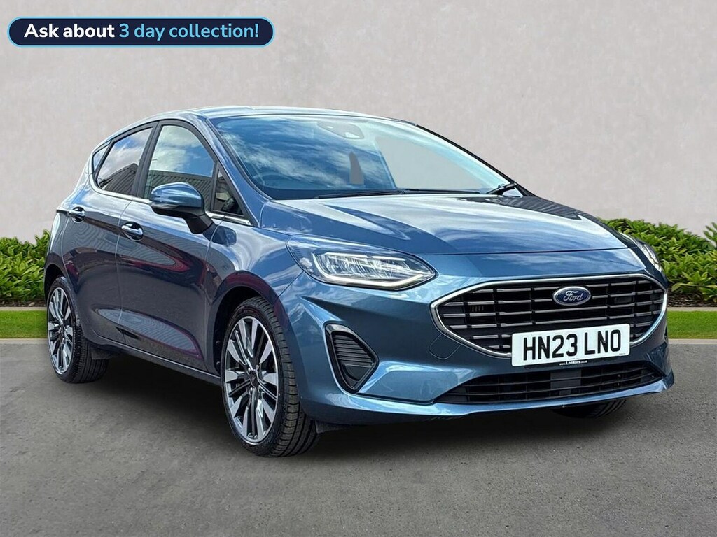 Ford Fiesta 1.0T Ecoboost Mhev Titanium X Hatchback Blue