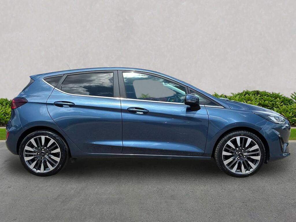 Ford Fiesta 1.0T Ecoboost Mhev Titanium X Hatchback HN23LNO Blue #3