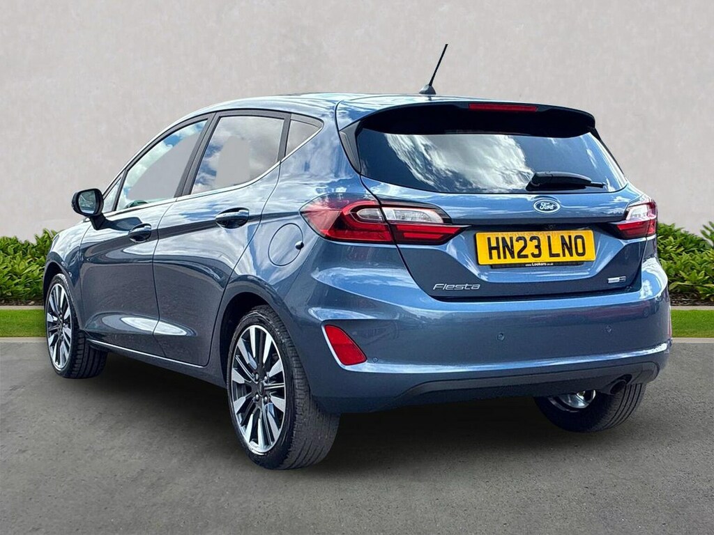 Ford Fiesta 1.0T Ecoboost Mhev Titanium X Hatchback HN23LNO Blue #2