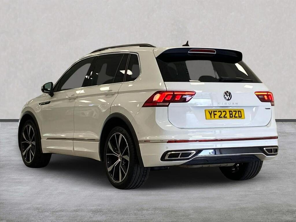 Volkswagen Tiguan 2.0 Tsi R-line Suv Dsg 4Motion Euro 6 White #2