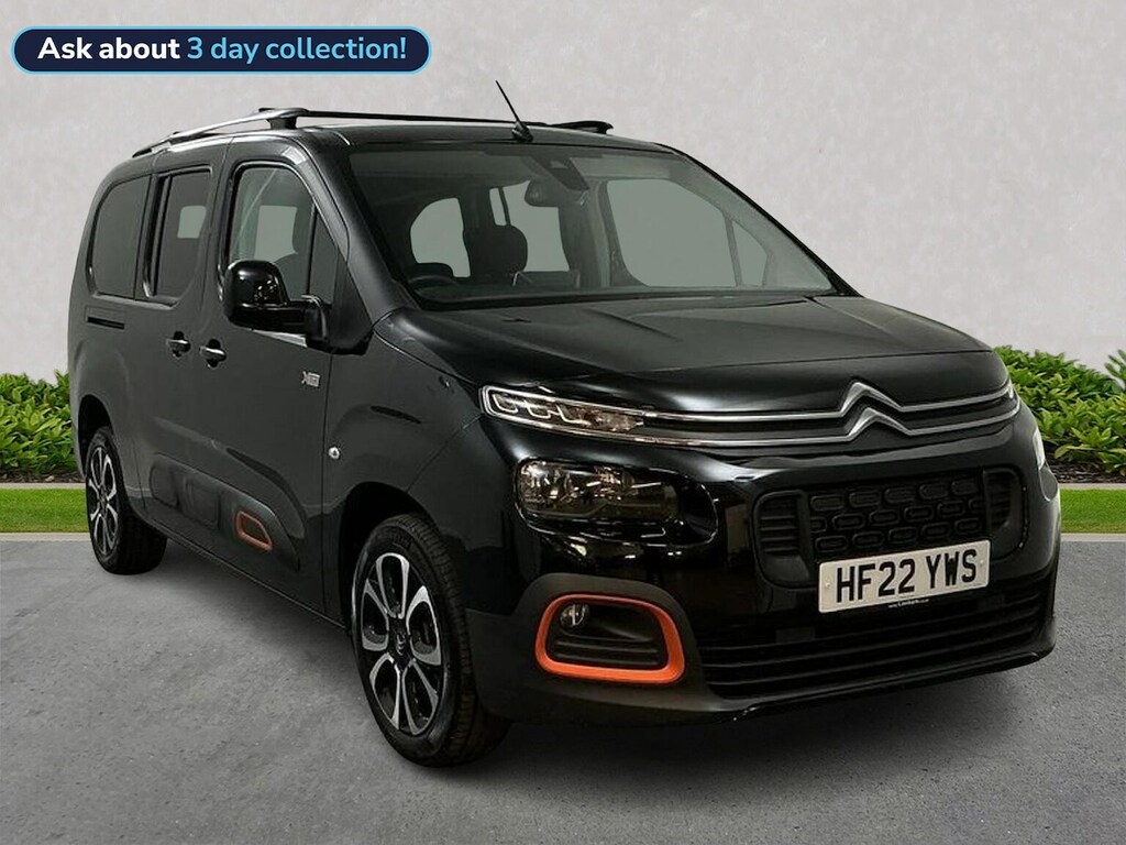 Citroen Berlingo 1.2 Puretech Flair Xtr Xl Mpv Eat Euro Black