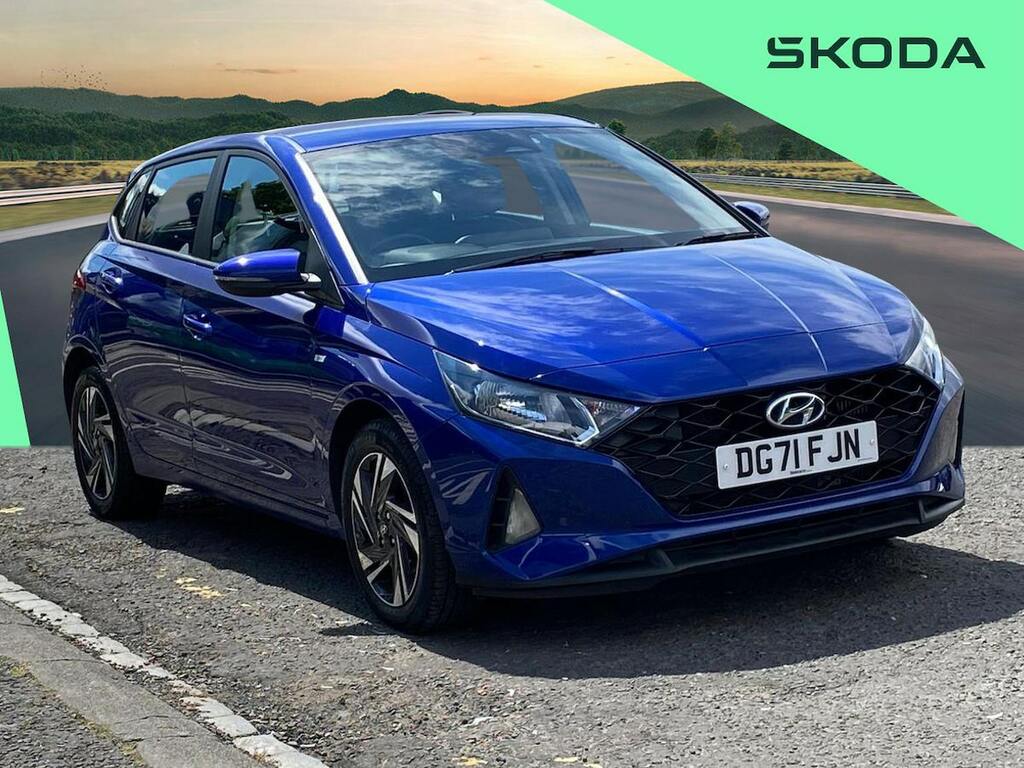 Hyundai I20 1.0 T-gdi Mhev Se Connect Hatchback Hyb Blue