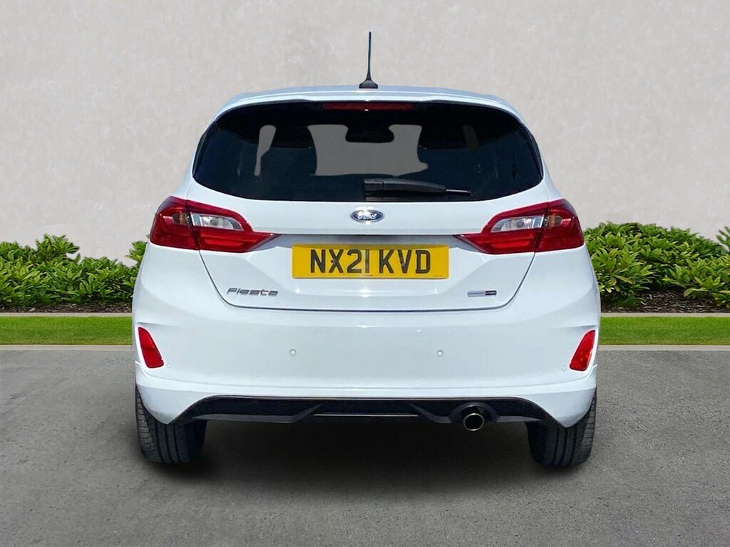 Ford Fiesta 1.0T Ecoboost Mhev St-line X Edition Hatchback NX21KVD White #4