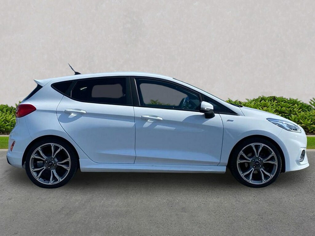 Ford Fiesta 1.0T Ecoboost Mhev St-line X Edition Hatchback NX21KVD White #3