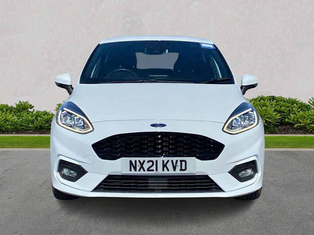 Ford Fiesta 1.0T Ecoboost Mhev St-line X Edition Hatchback NX21KVD White #5