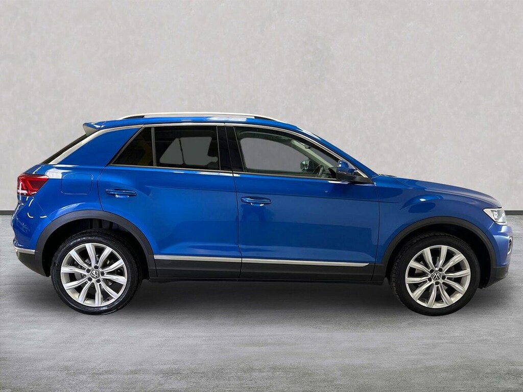 Volkswagen T-Roc 1.5 Tsi Gpf Evo Sel Suv Dsg Euro 6 Ss YC21JSZ Blue #3