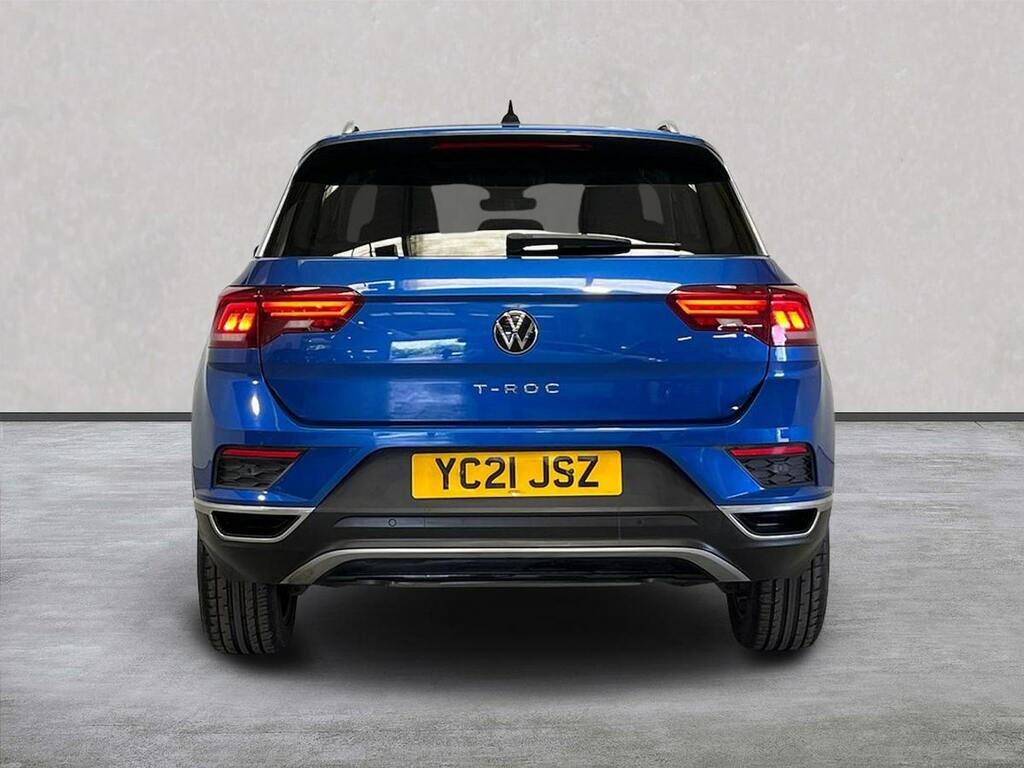 Volkswagen T-Roc 1.5 Tsi Gpf Evo Sel Suv Dsg Euro 6 Ss YC21JSZ Blue #4