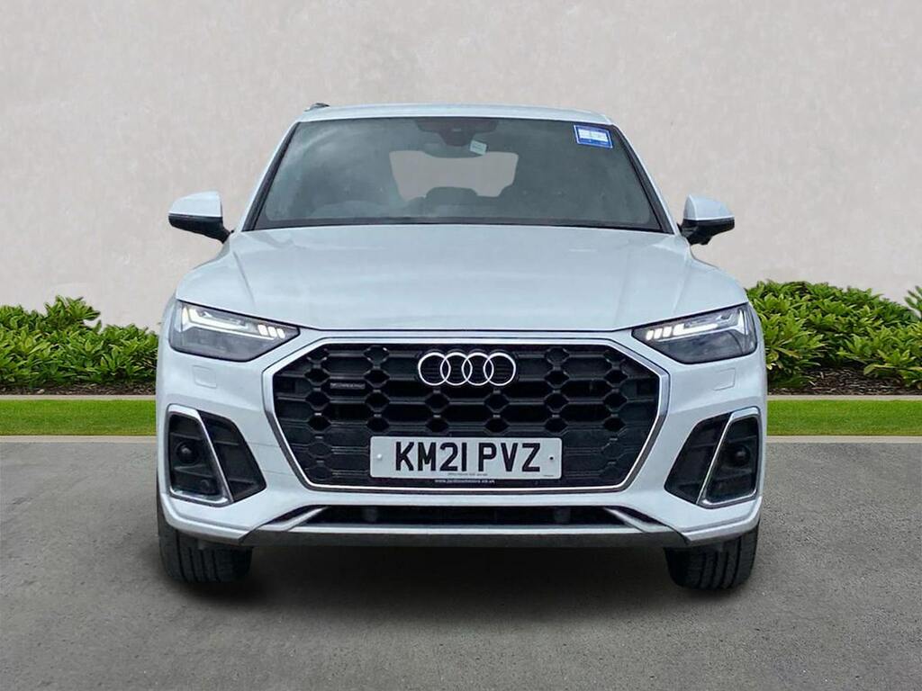Audi Q5 2.0 Tdi 40 S Line Suv S Tronic Quattro KM21PVZ White #5