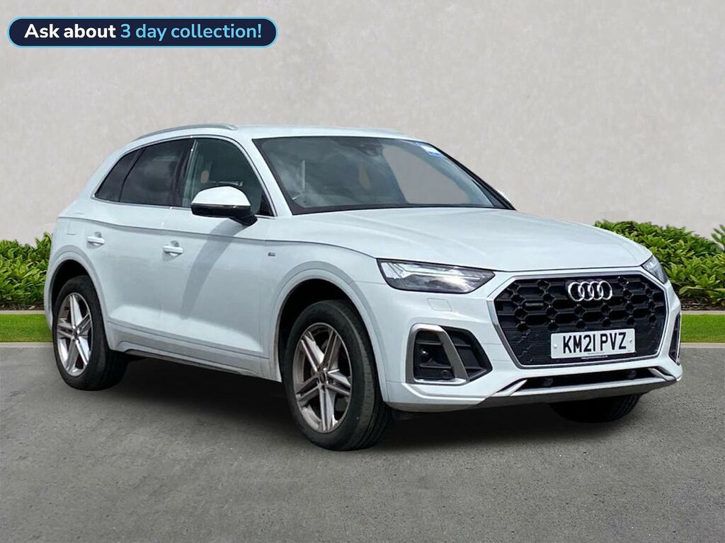 Audi Q5 2.0 Tdi 40 S Line Suv S Tronic Quattro White