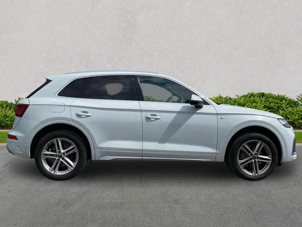 Audi Q5 2.0 Tdi 40 S Line Suv S Tronic Quattro KM21PVZ White #3