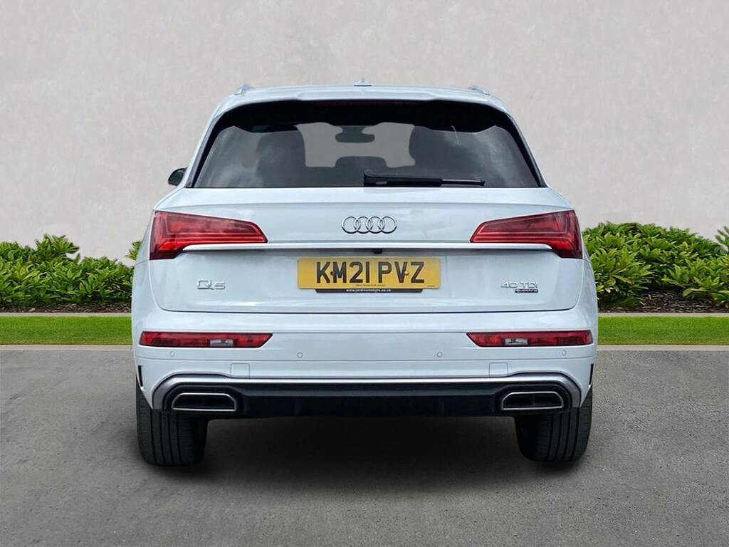 Audi Q5 2.0 Tdi 40 S Line Suv S Tronic Quattro KM21PVZ White #4