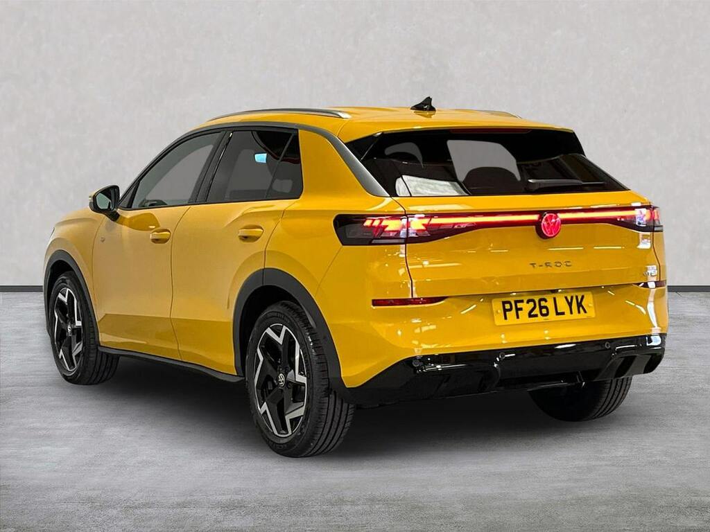 Volkswagen T-Roc 1.5 Etsi 150 R-line Dsg Yellow