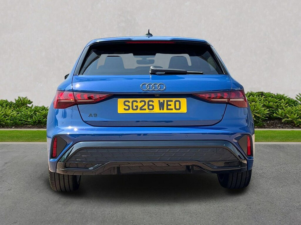 Audi A3 1.5 Tfsi 150 Black Ed S Tronic Tech Pack SG26WEO Blue #4