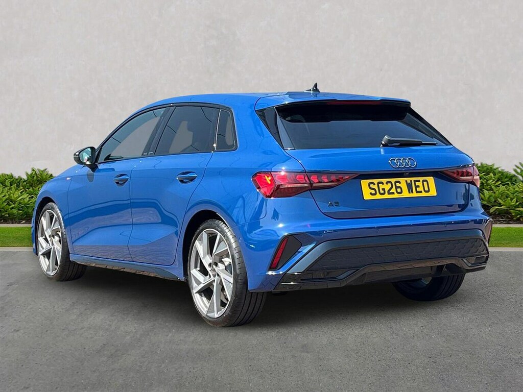 Audi A3 1.5 Tfsi 150 Black Ed S Tronic Tech Pack SG26WEO Blue #2