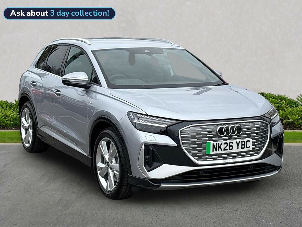 Audi Q4 E Tron 210Kw 45 82Kwh Sport Leathertech Pack Silver