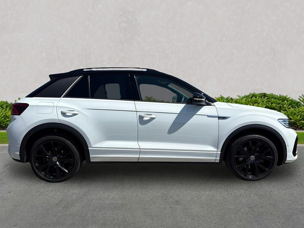 Volkswagen T-Roc 1.5 Tsi Black Edition Plus Suv E DF75RYV White #2