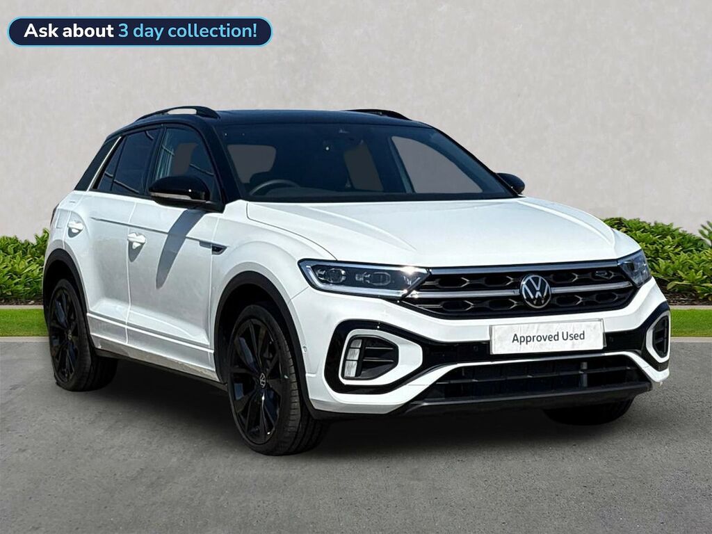Volkswagen T-Roc 1.5 Tsi Black Edition Plus Suv E White