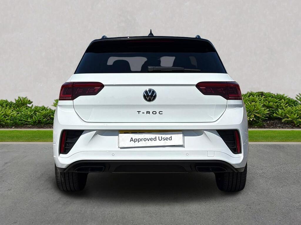 Volkswagen T-Roc 1.5 Tsi Black Edition Plus Suv E DF75RYV White #3