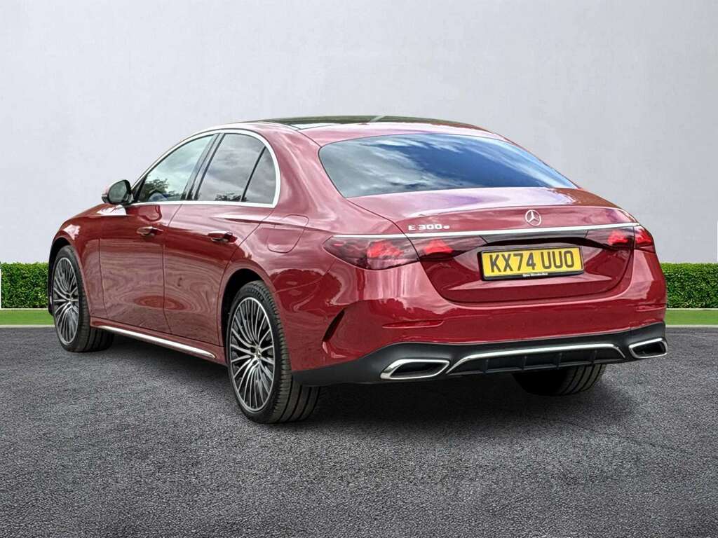 Mercedes-Benz E Class E300e Amg Line Premium Plus 9G-tronic KX74UUO Red #2